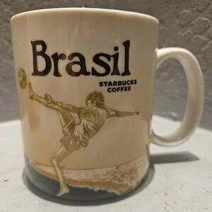 Starbucks 2011 Global Icon Series Brasil Coffee Cup Coffee Mug